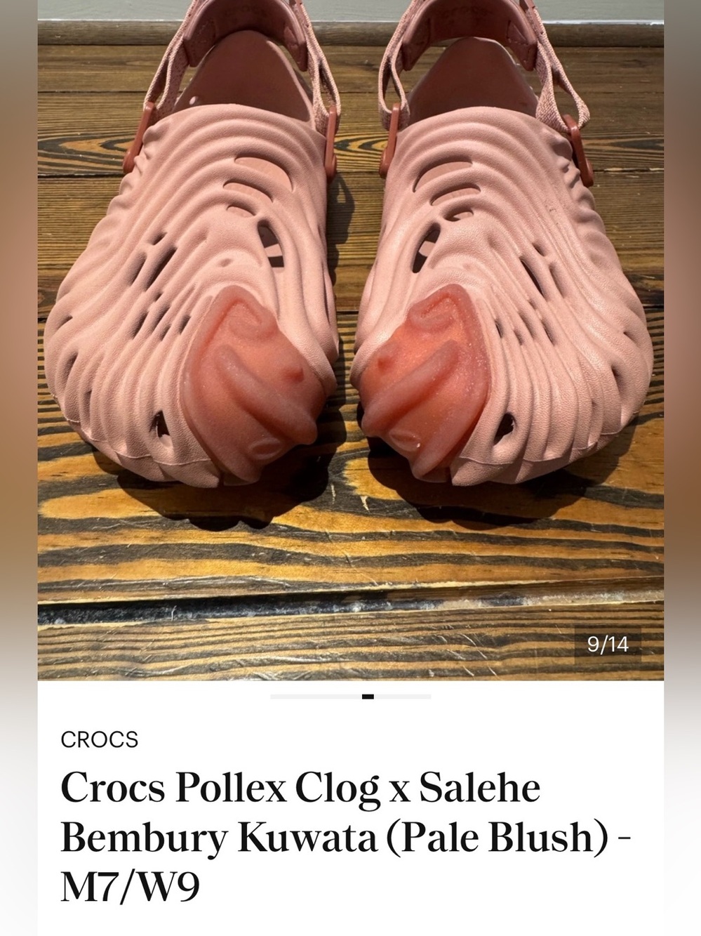 Crocs Pollex Clog x Salehe Bembury Kuwata (Pale Blush)